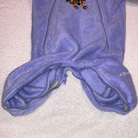 Vintage Walt disney world embroidered fleece snowsuit bunting up to 9m - Picture 4 of 7